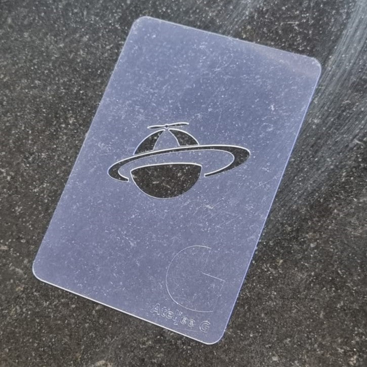 Herbruikbare Stencils voor Kindergrime en Glittertattoos