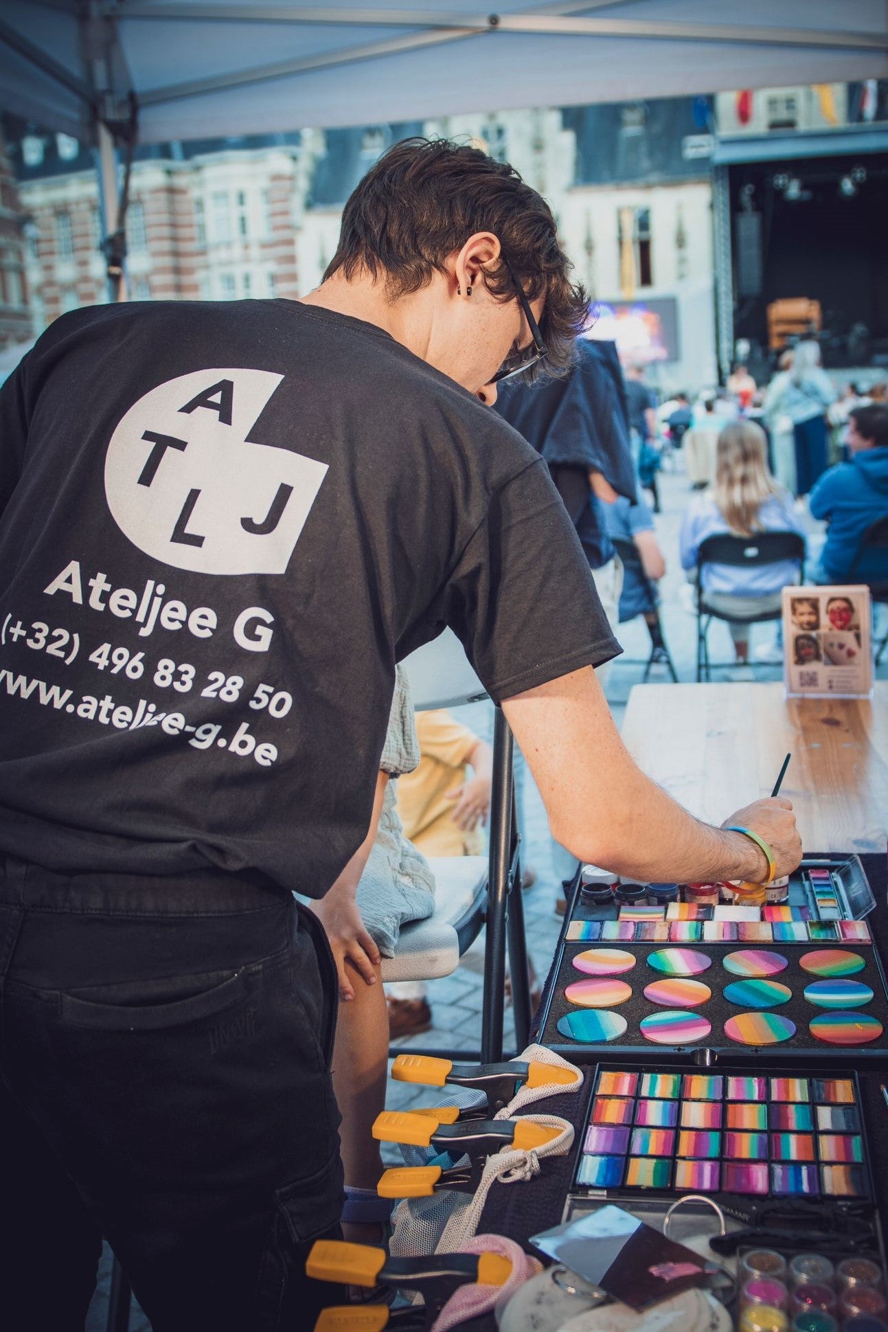 Ateljee G kindergrime en Glittertattoos te Dendermonde