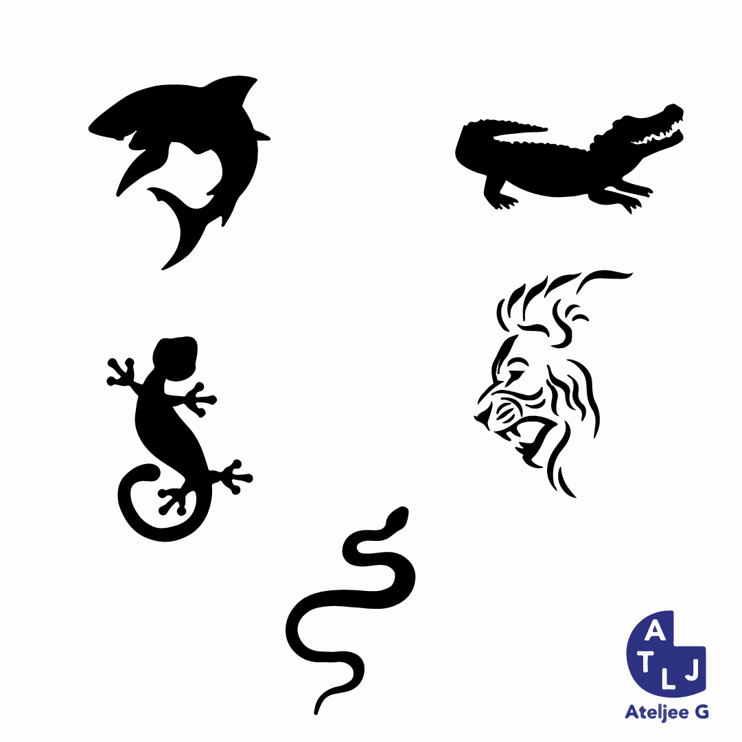 Herbruikbare Stencilsets | Ateljee G
