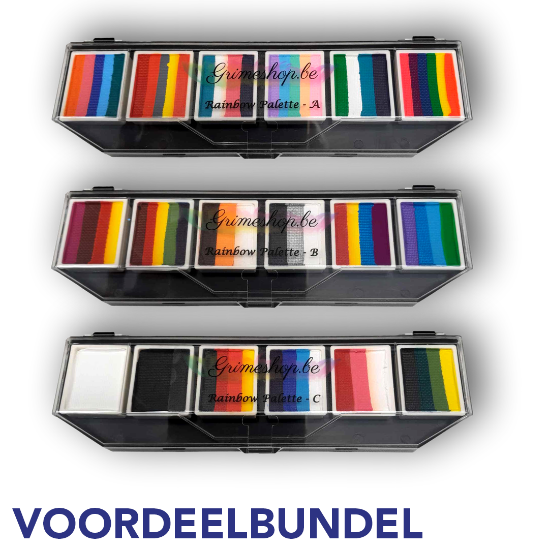 AQ Splitstrokes | Rainbow Pallet SET