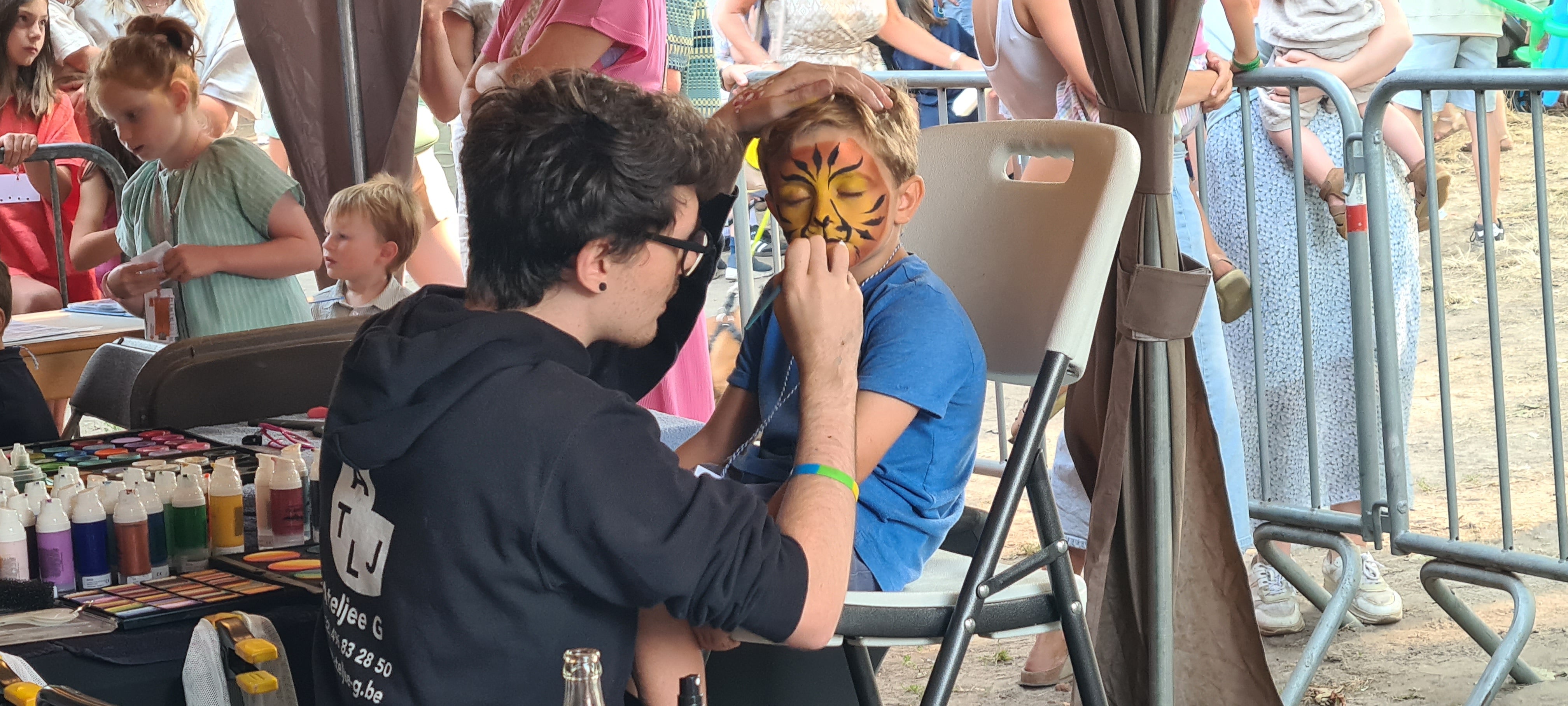 Ateljee G Kindergrime Glittertattoos Workshop Webshop uit Dendermonde