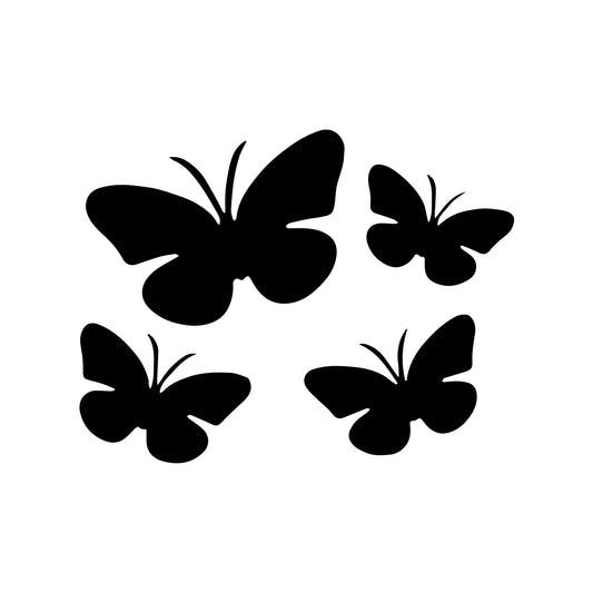 Glittertattoo stencil 'Butterflies 2' | Superstar