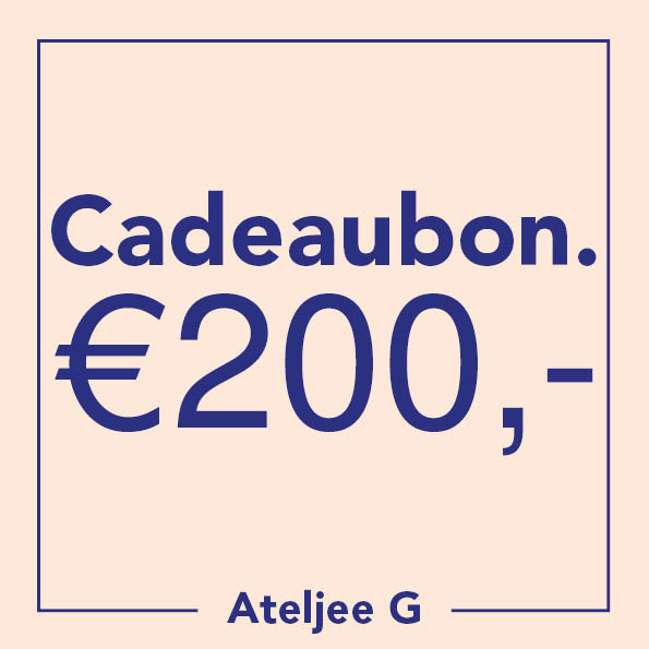 Cadeaubon | Ateljee G