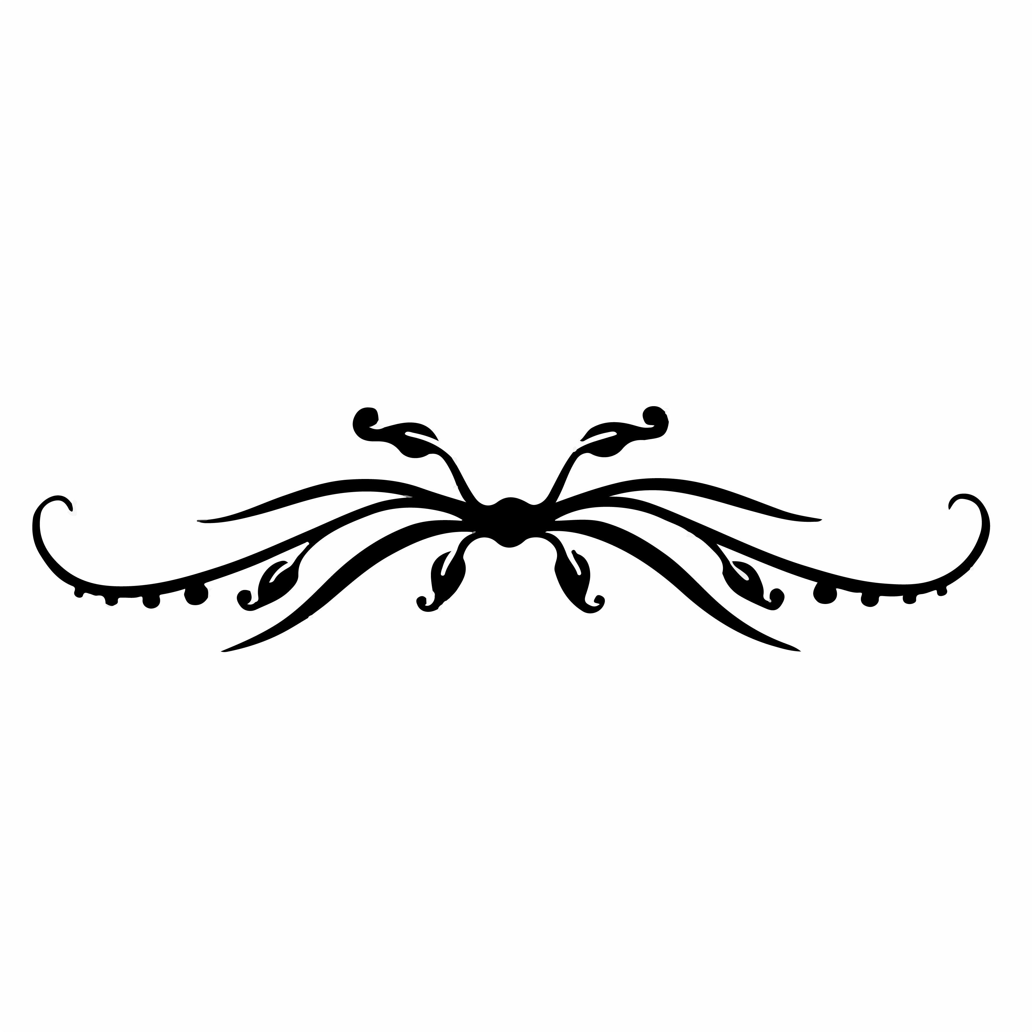 Glittertattoo stencil 'Floral Tribal 3' | Superstar
