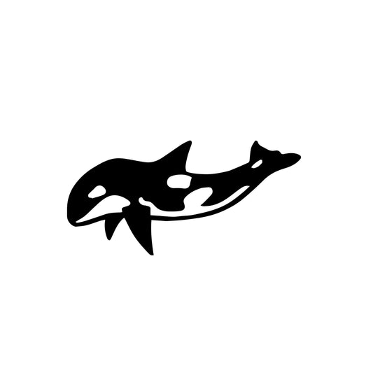 Glittertattoo stencil 'Killer Whale' | Superstar