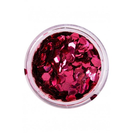 Biodegradable Chunky Glitter | Rose Bengal