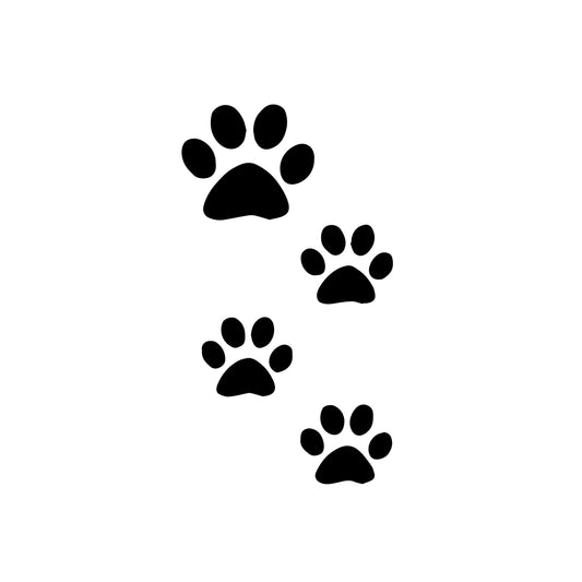 Glittertattoo stencil 'Paws' | Superstar