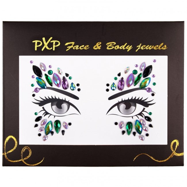 Face and en Body Jewels diamanten PXP Professional Colours Ateljee G Kindergrime Glittertattoos Workshop Webshop uit Dendermonde