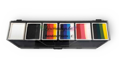 AQ schmink | Splitstrokes Rainbow Pallet SET